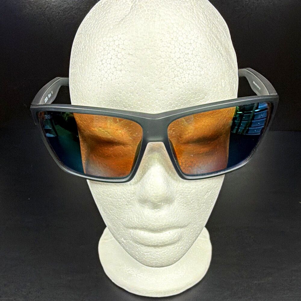 Costa Del Mar Rincon 580 Polarized Sunglasses Matte Gray Translucent Frame